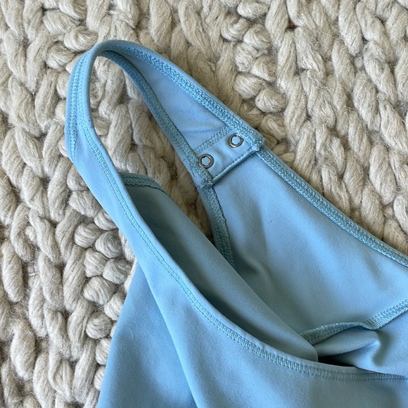 Abercrombie & Fitch Soft AF Collection Bodysuit in Light Blue - Size: M - Picture 5 of 5